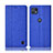 Custodia Portafoglio In stoffa con Supporto H13P per Motorola Moto G50 5G Blu