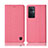 Custodia Portafoglio In stoffa con Supporto H14P per OnePlus Nord N20 5G Rosa