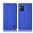 Custodia Portafoglio In stoffa con Supporto H14P per Oppo Find X5 Lite 5G Blu