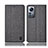 Custodia Portafoglio In stoffa con Supporto H14P per Xiaomi Mi 12 Lite 5G Grigio