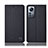 Custodia Portafoglio In stoffa con Supporto H14P per Xiaomi Mi 12 Lite 5G Nero