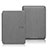 Custodia Portafoglio In stoffa con Supporto L01 per Amazon Kindle 6 inch Grigio