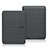 Custodia Portafoglio In stoffa con Supporto L01 per Amazon Kindle 6 inch Nero