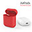 Custodia Portatile con Moschettone per AirPods Custodia di Ricarica A03 Rosso