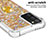 Custodia Silicone Cover Morbida Bling-Bling con Anello Supporto S01 per Samsung Galaxy A03s