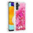 Custodia Silicone Cover Morbida Bling-Bling con Anello Supporto S01 per Samsung Galaxy A04s