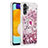 Custodia Silicone Cover Morbida Bling-Bling con Anello Supporto S01 per Samsung Galaxy A13 5G