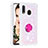 Custodia Silicone Cover Morbida Bling-Bling con Anello Supporto S01 per Samsung Galaxy A20e Rosa