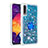 Custodia Silicone Cover Morbida Bling-Bling con Anello Supporto S01 per Samsung Galaxy A50S