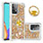 Custodia Silicone Cover Morbida Bling-Bling con Anello Supporto S01 per Samsung Galaxy A52s 5G