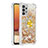Custodia Silicone Cover Morbida Bling-Bling con Anello Supporto S01 per Samsung Galaxy M32 5G