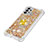 Custodia Silicone Cover Morbida Bling-Bling con Anello Supporto S01 per Samsung Galaxy M32 5G