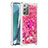 Custodia Silicone Cover Morbida Bling-Bling con Anello Supporto S01 per Samsung Galaxy Note 20 5G