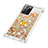 Custodia Silicone Cover Morbida Bling-Bling con Anello Supporto S01 per Samsung Galaxy Note 20 Ultra 5G