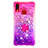 Custodia Silicone Cover Morbida Bling-Bling con Anello Supporto S02 per Samsung Galaxy A10s