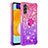 Custodia Silicone Cover Morbida Bling-Bling con Anello Supporto S02 per Samsung Galaxy A13 5G