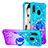 Custodia Silicone Cover Morbida Bling-Bling con Anello Supporto S02 per Samsung Galaxy A20e