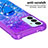 Custodia Silicone Cover Morbida Bling-Bling con Anello Supporto S02 per Samsung Galaxy A24 4G