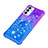 Custodia Silicone Cover Morbida Bling-Bling con Anello Supporto S02 per Samsung Galaxy A24 4G