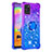 Custodia Silicone Cover Morbida Bling-Bling con Anello Supporto S02 per Samsung Galaxy A31