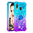 Custodia Silicone Cover Morbida Bling-Bling con Anello Supporto S02 per Samsung Galaxy A40