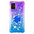 Custodia Silicone Cover Morbida Bling-Bling con Anello Supporto S02 per Samsung Galaxy A51 4G