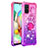 Custodia Silicone Cover Morbida Bling-Bling con Anello Supporto S02 per Samsung Galaxy A71 5G