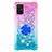 Custodia Silicone Cover Morbida Bling-Bling con Anello Supporto S02 per Samsung Galaxy A71 5G