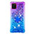 Custodia Silicone Cover Morbida Bling-Bling con Anello Supporto S02 per Samsung Galaxy A81