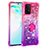 Custodia Silicone Cover Morbida Bling-Bling con Anello Supporto S02 per Samsung Galaxy A91