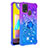 Custodia Silicone Cover Morbida Bling-Bling con Anello Supporto S02 per Samsung Galaxy M21s