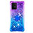 Custodia Silicone Cover Morbida Bling-Bling con Anello Supporto S02 per Samsung Galaxy M80S