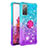 Custodia Silicone Cover Morbida Bling-Bling con Anello Supporto S02 per Samsung Galaxy S20 Lite 5G