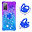 Custodia Silicone Cover Morbida Bling-Bling con Anello Supporto S02 per Samsung Galaxy S20 Lite 5G