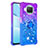Custodia Silicone Cover Morbida Bling-Bling con Anello Supporto S02 per Xiaomi Mi 10T Lite 5G Viola