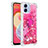 Custodia Silicone Cover Morbida Bling-Bling con Anello Supporto YB1 per Samsung Galaxy M04