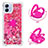 Custodia Silicone Cover Morbida Bling-Bling con Anello Supporto YB1 per Samsung Galaxy M04