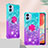 Custodia Silicone Cover Morbida Bling-Bling con Anello Supporto YB2 per Samsung Galaxy A04E