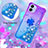 Custodia Silicone Cover Morbida Bling-Bling con Anello Supporto YB2 per Samsung Galaxy A04E