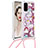 Custodia Silicone Cover Morbida Bling-Bling con Cinghia Cordino Mano S02 per Samsung Galaxy S20 5G