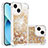 Custodia Silicone Cover Morbida Bling-Bling S01 per Apple iPhone 13