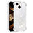 Custodia Silicone Cover Morbida Bling-Bling S01 per Apple iPhone 14 Argento