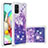 Custodia Silicone Cover Morbida Bling-Bling S01 per Samsung Galaxy A71 5G