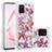 Custodia Silicone Cover Morbida Bling-Bling S01 per Samsung Galaxy A81