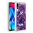 Custodia Silicone Cover Morbida Bling-Bling S01 per Samsung Galaxy M10