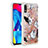 Custodia Silicone Cover Morbida Bling-Bling S01 per Samsung Galaxy M10 Oro
