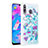Custodia Silicone Cover Morbida Bling-Bling S01 per Samsung Galaxy M30 Cielo Blu
