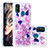 Custodia Silicone Cover Morbida Bling-Bling S01 per Samsung Galaxy M30s