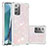 Custodia Silicone Cover Morbida Bling-Bling S01 per Samsung Galaxy Note 20 5G Rosa