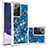 Custodia Silicone Cover Morbida Bling-Bling S01 per Samsung Galaxy Note 20 Ultra 5G